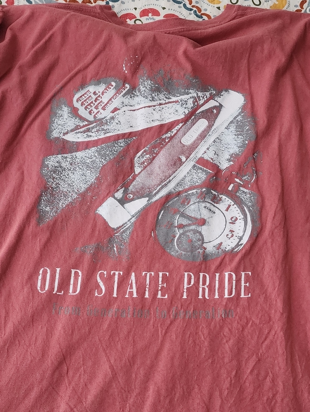 Men's Short Sleeve Graphic Tee - Dusty Rose
